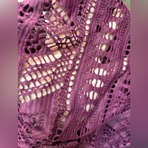 BECCA by Rebecca Virtue Side Split Beach Cover Pants - Sz Large - Picture 2 of 3